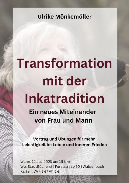 Frau im Hintergrund