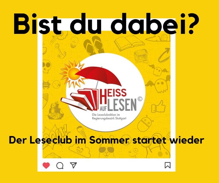 gelbes Plakat mit Logo